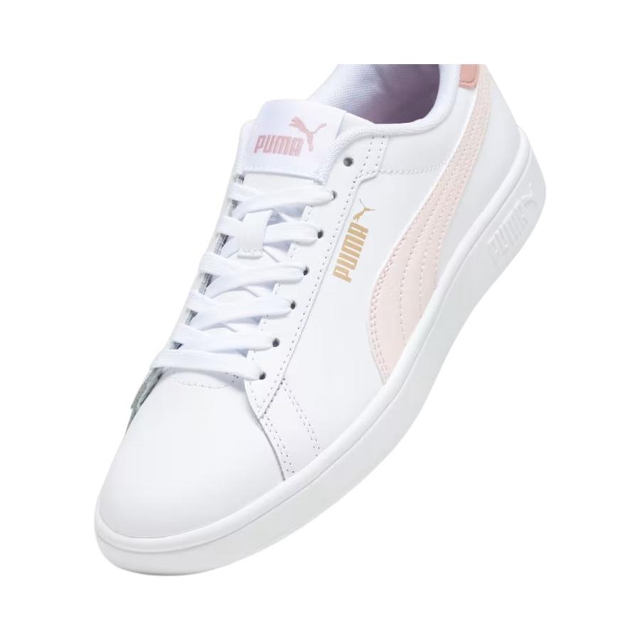 Zapatillas Urbanas Mujer Puma Smash 3.0 Blanco/Rosado