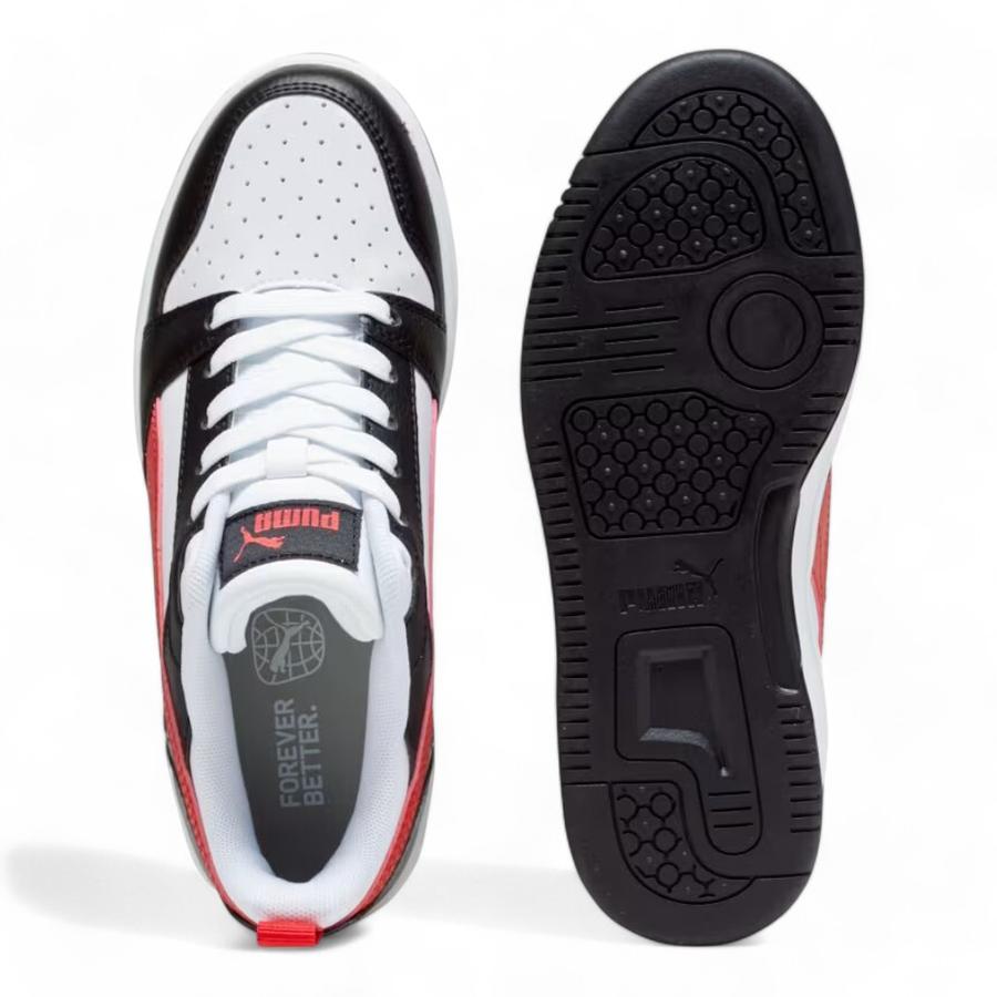 Zapatilla Puma Rebound V6 Lo Niño 393833-04 Multicolor