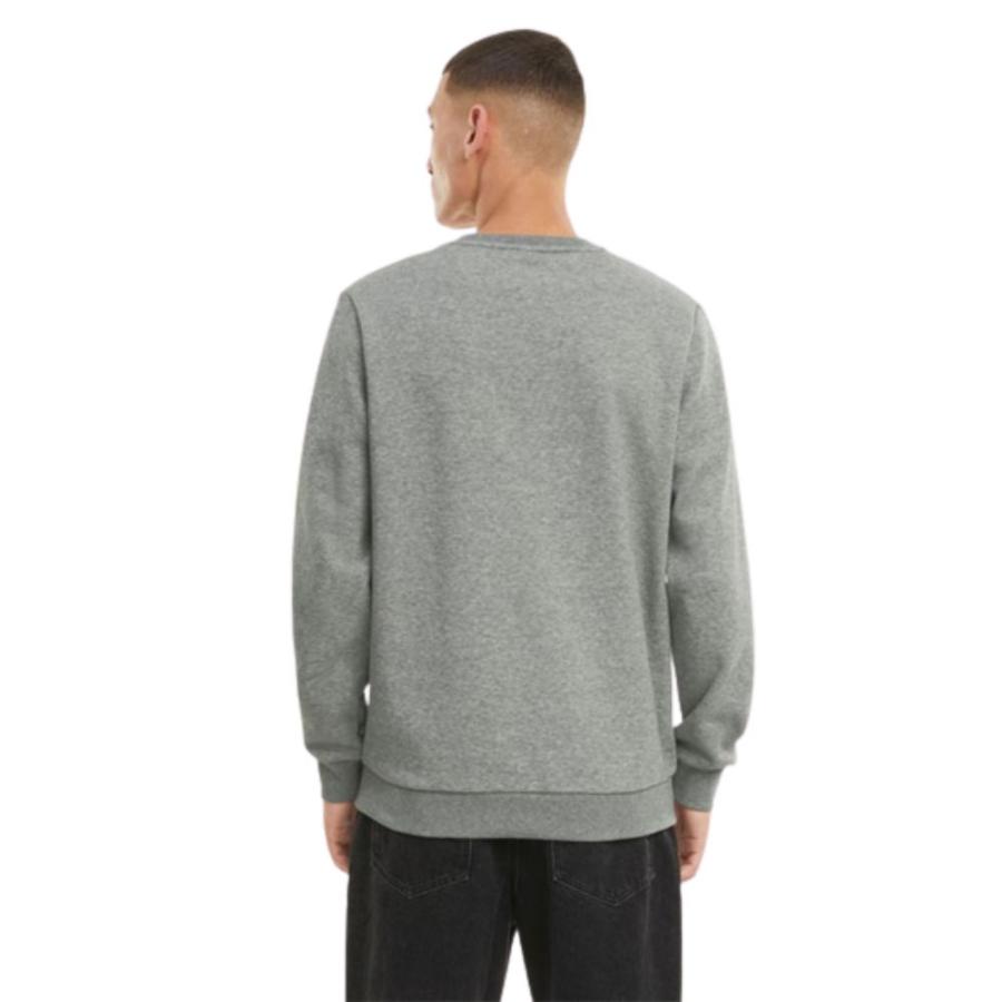Poleron Puma Crewneck Big Logo Hombre Gris