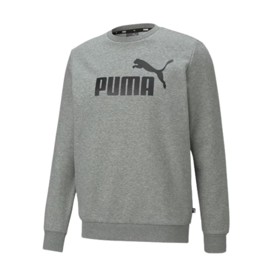 Poleron Puma Crewneck Big Logo Hombre Gris