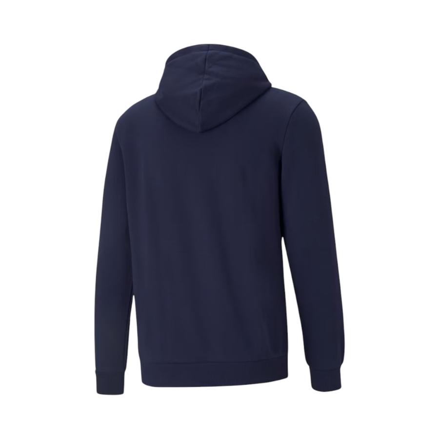 Polerón Hoodie Hombre Puma Big Logo Essentials Azul Marino