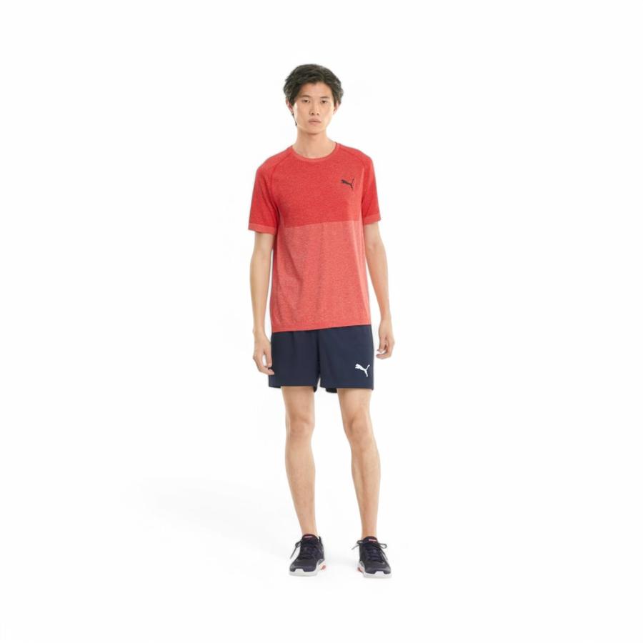 Short Hombre Puma Active Woven 13 Cm Azul Marino