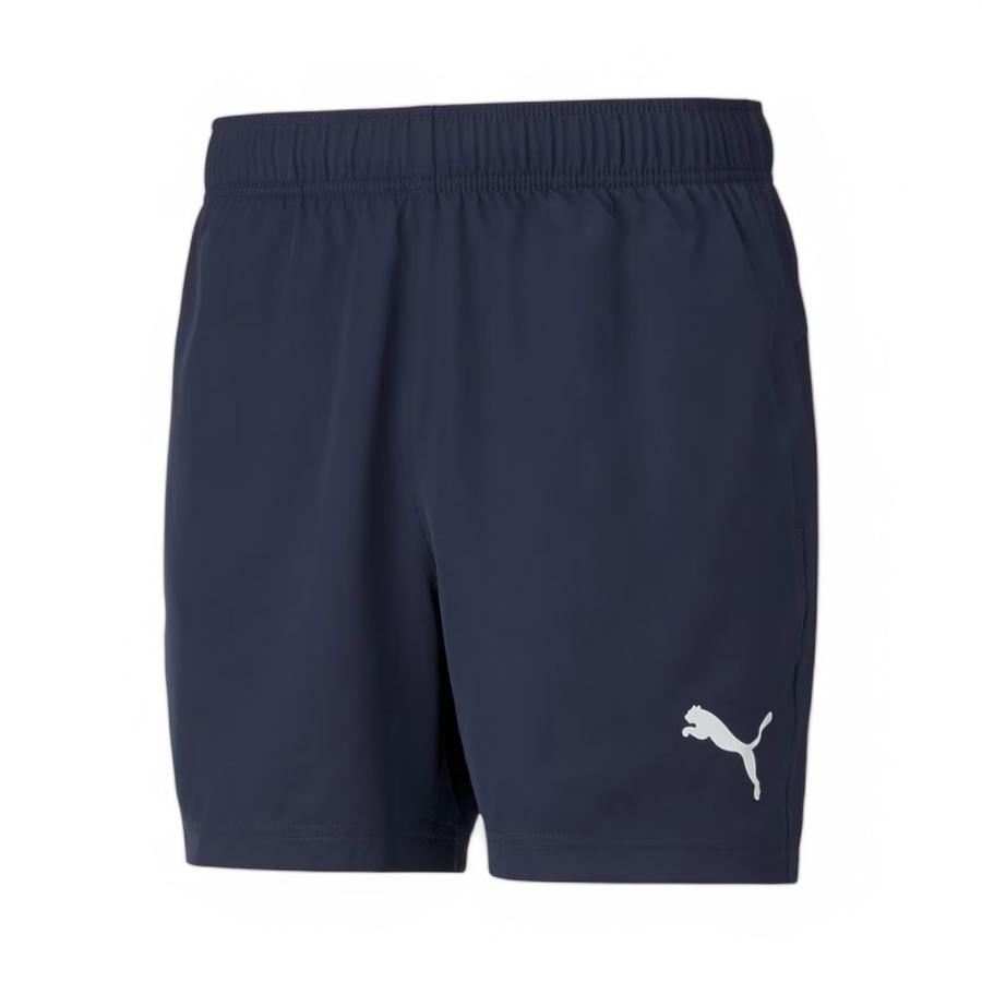 Short Hombre Puma Active Woven 13 Cm Azul Marino