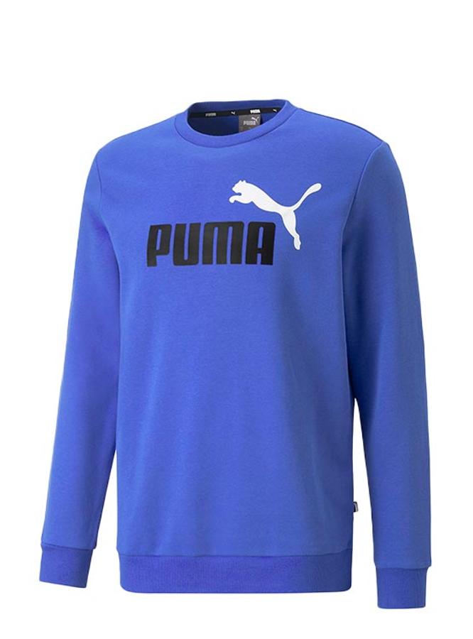 POLERON PUMA BIG LOGO HOMBRE AZUL