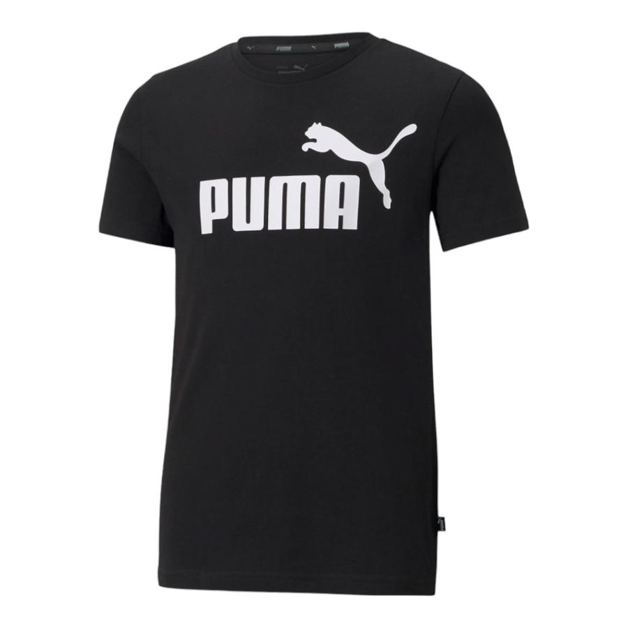 Polera Niño Puma Essential Logo Juvenil Negro