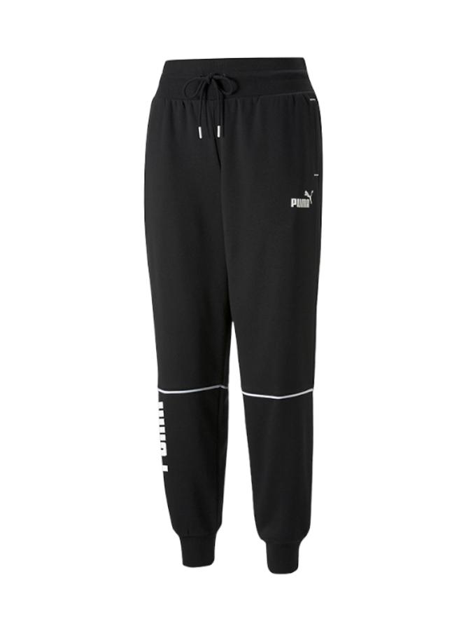 Pantalon Puma Power Colorblock Hombre Negro