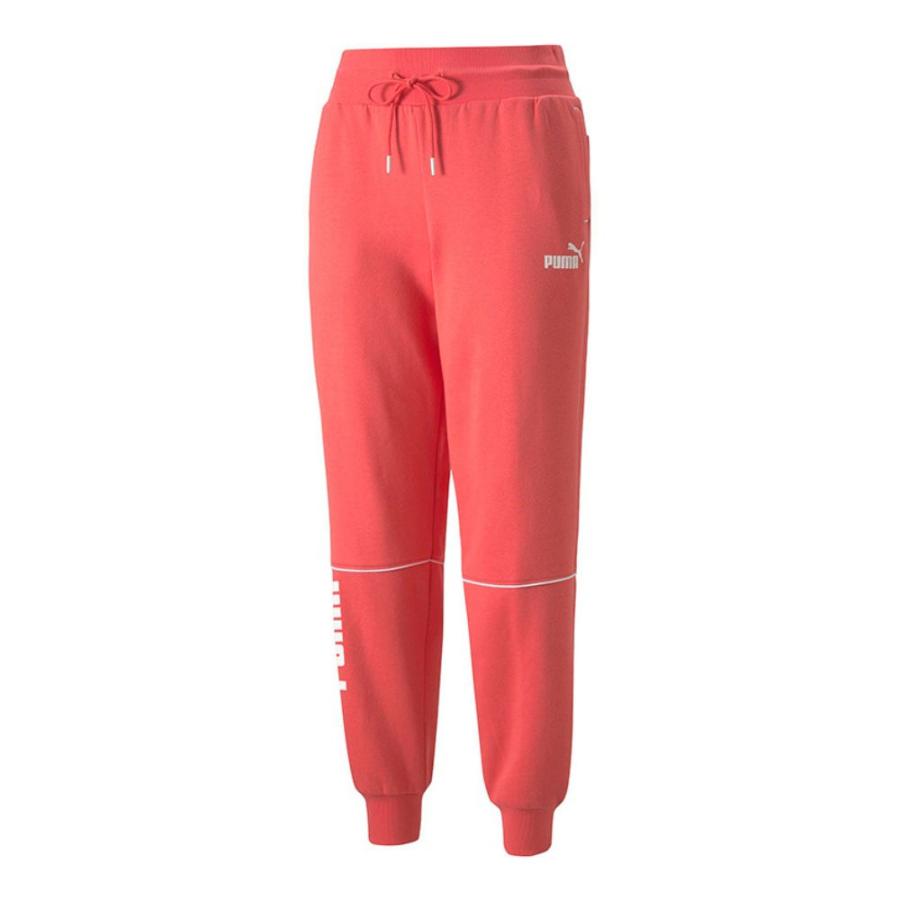 Pantalon De Buzo Mujer  Puma Power High-Waist Rosa