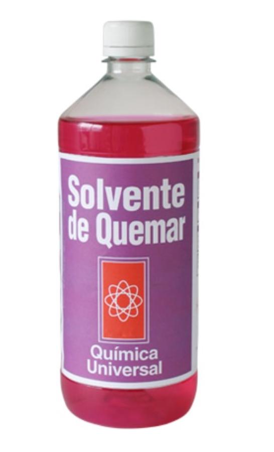 Solvente Quemar Botella 1 Lt