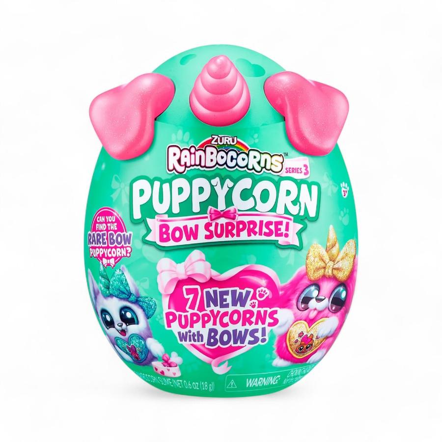 Peluche Huevo Sorpresa Rainbocorns Puppycorn