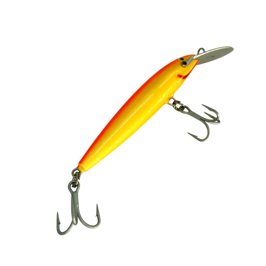 Señuelo Coutdown Magnum 14 cm Gold Fluorescent Red