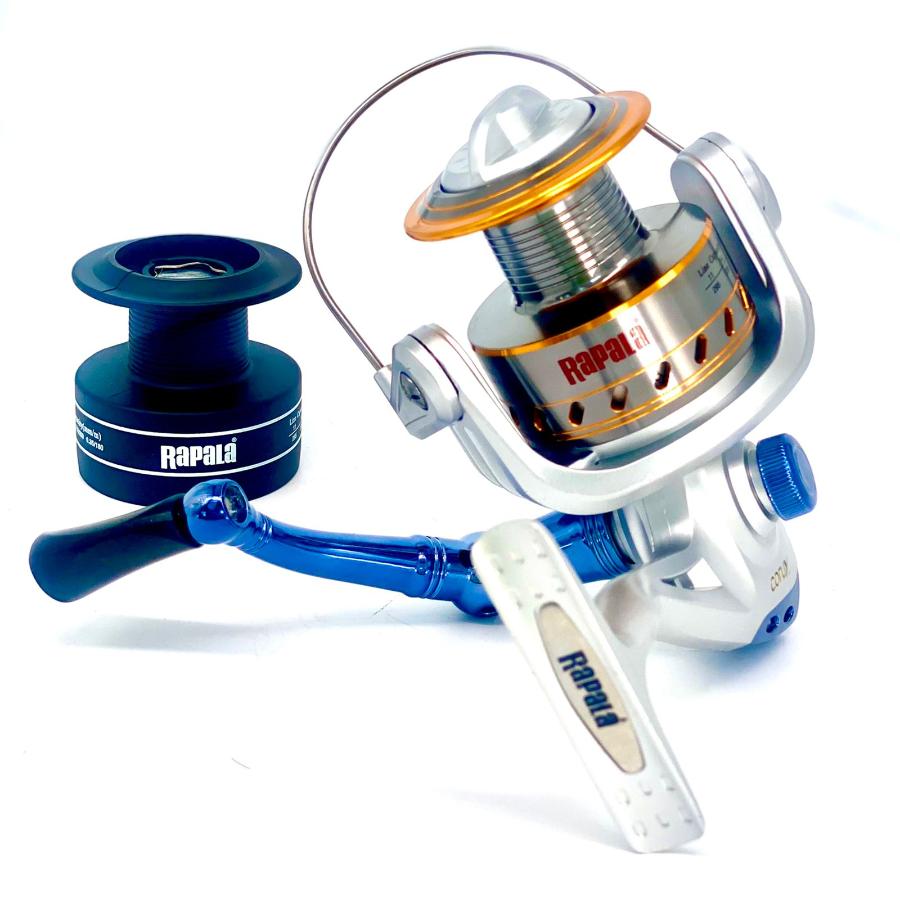Carrete Rapala Corux 5000 + Caja De Pesca
