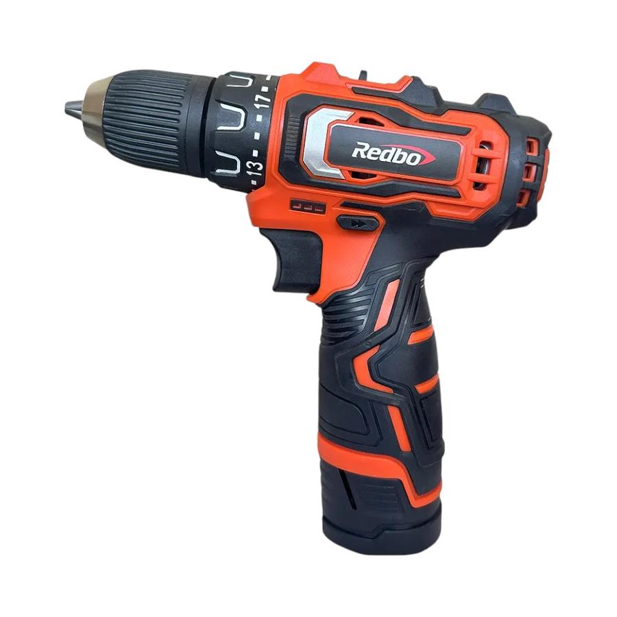 Taladro Inalámbrico Redbo 10Mm + 2 Baterías 2Ah + Cargador