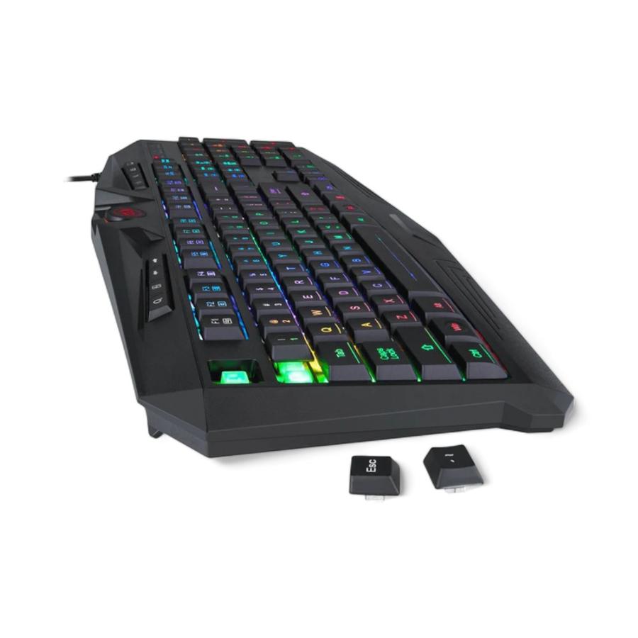 Kit Redragon Teclado+Mouse+Audifonos+Mousepad S101-BA Negro