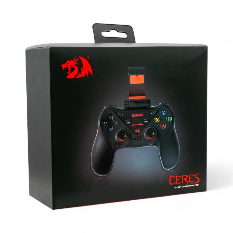 Control Redragon Ceres G812 Celular Bluetooth Negro
