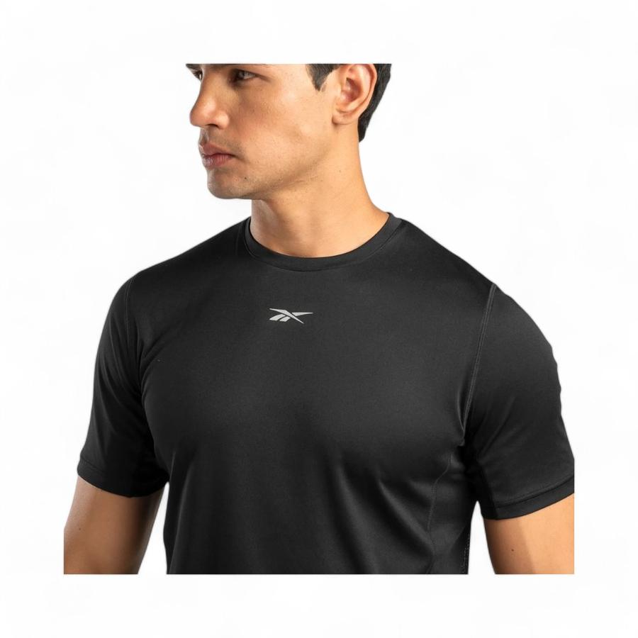 Polera Running Hombre Reebok SpeedWick Negro