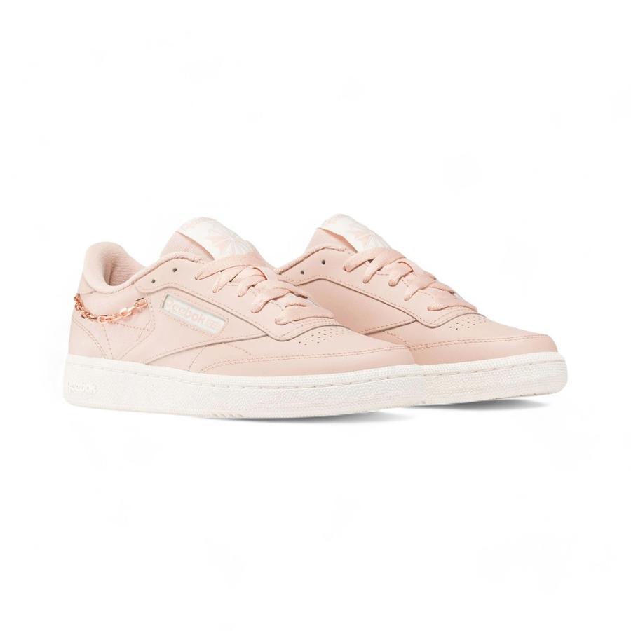 Zapatillas Urbanas Mujer Reebok Club C 85 Rosado
