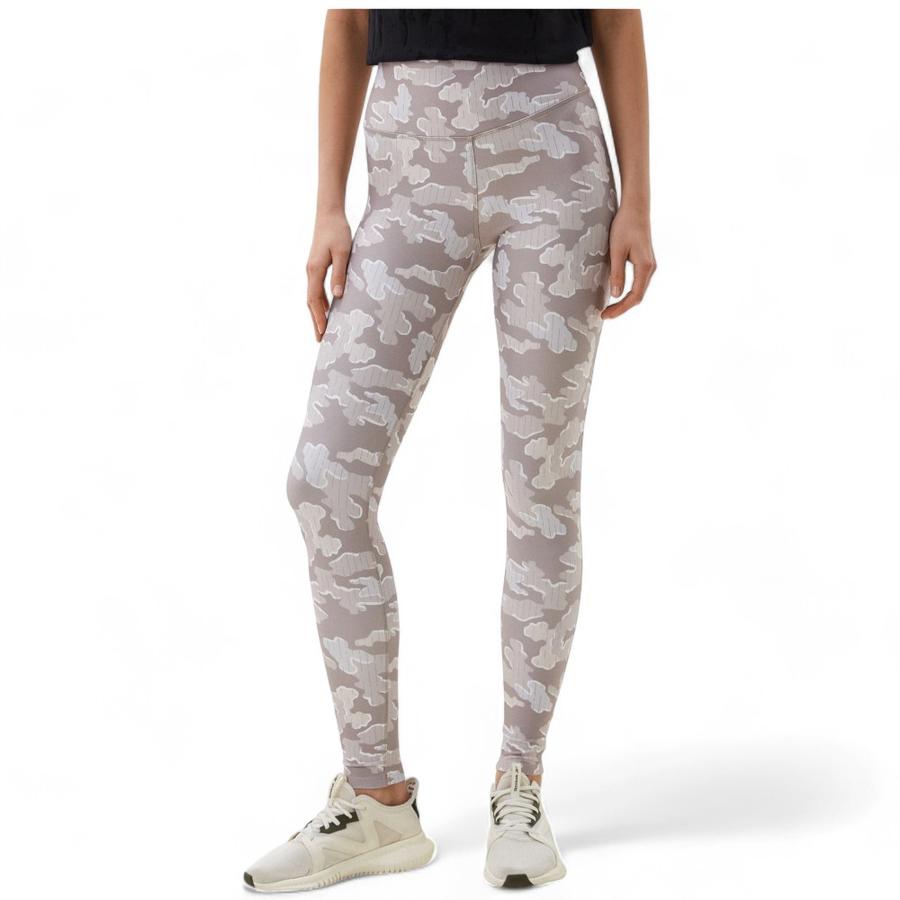 Calza Training Larga Mujer Reebok Camuflaje Beige