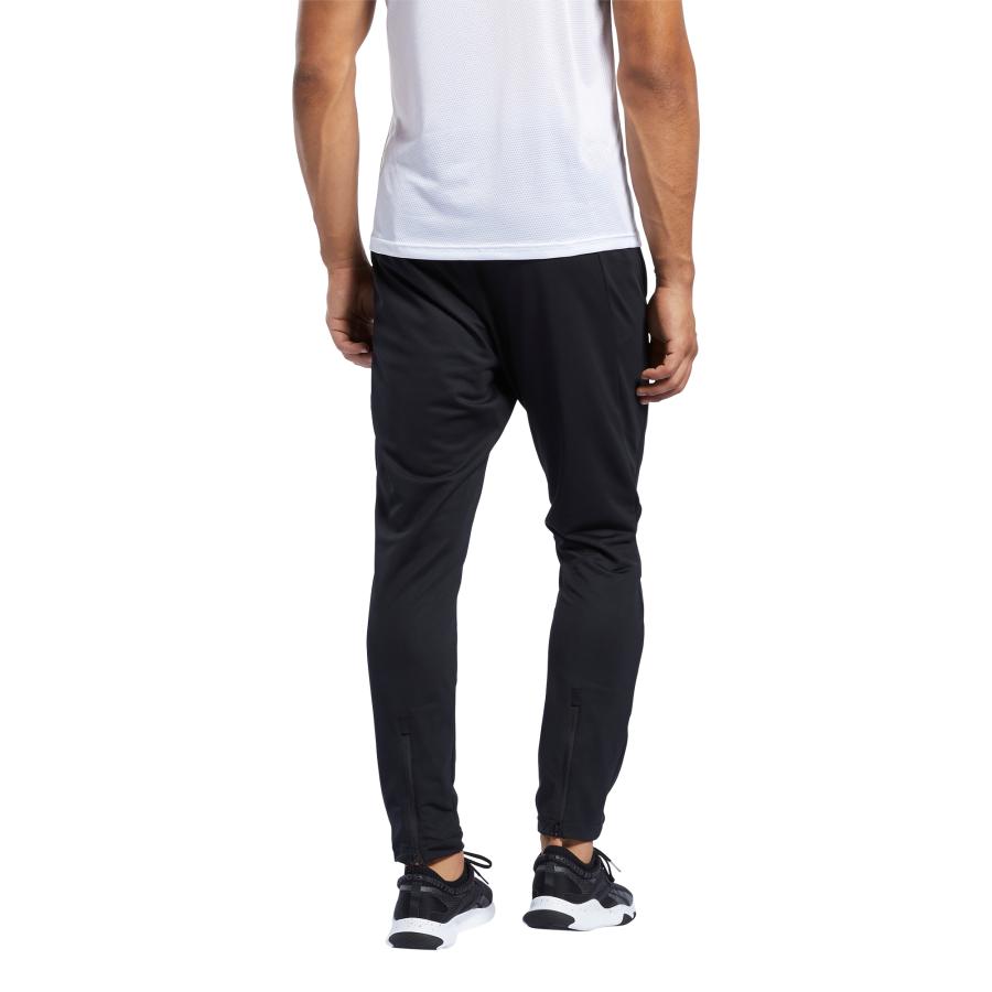 Pantalón Buzo Reebok Hombre Trackster Workout Ready Negro