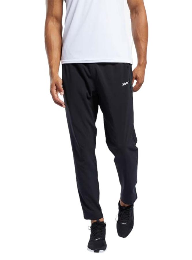 Pantalón De Buzo Reebok Hombre Workout Ready Woven Negro