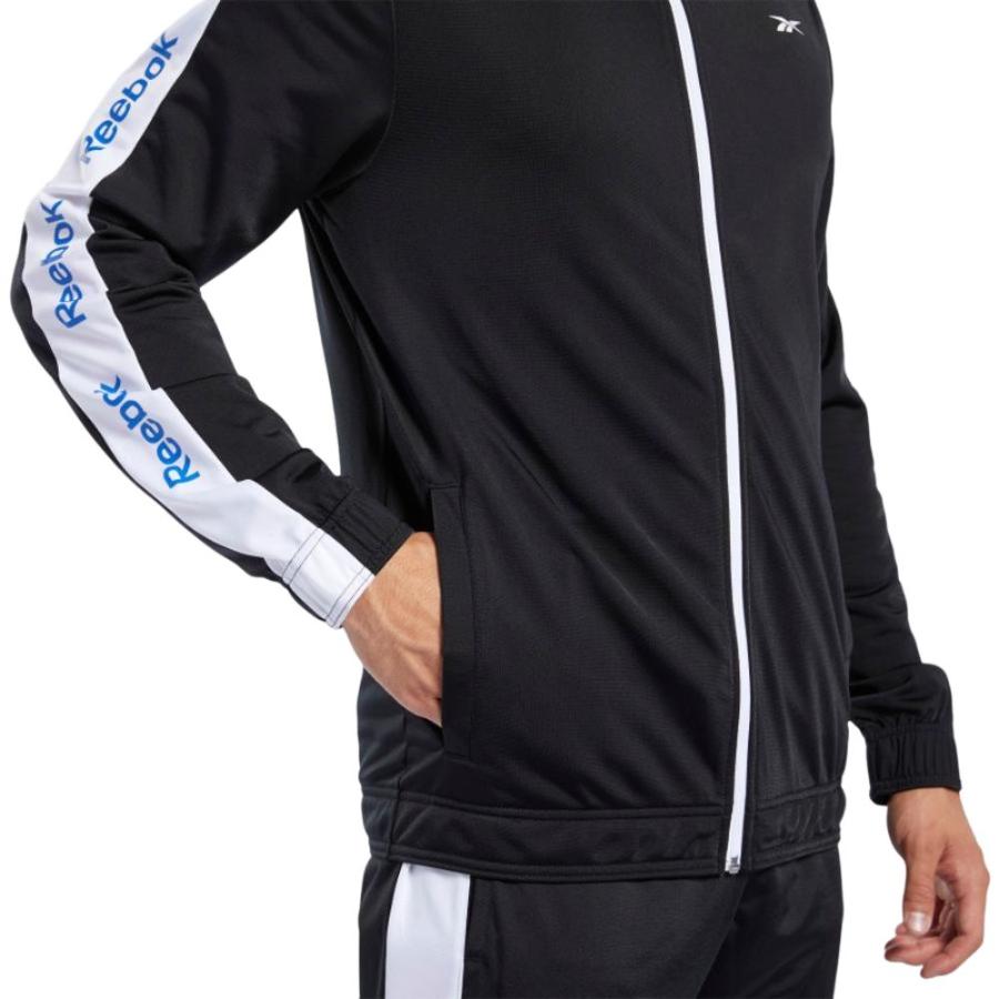 Chaqueta Hombre Reebok Te Linear Logo Negro