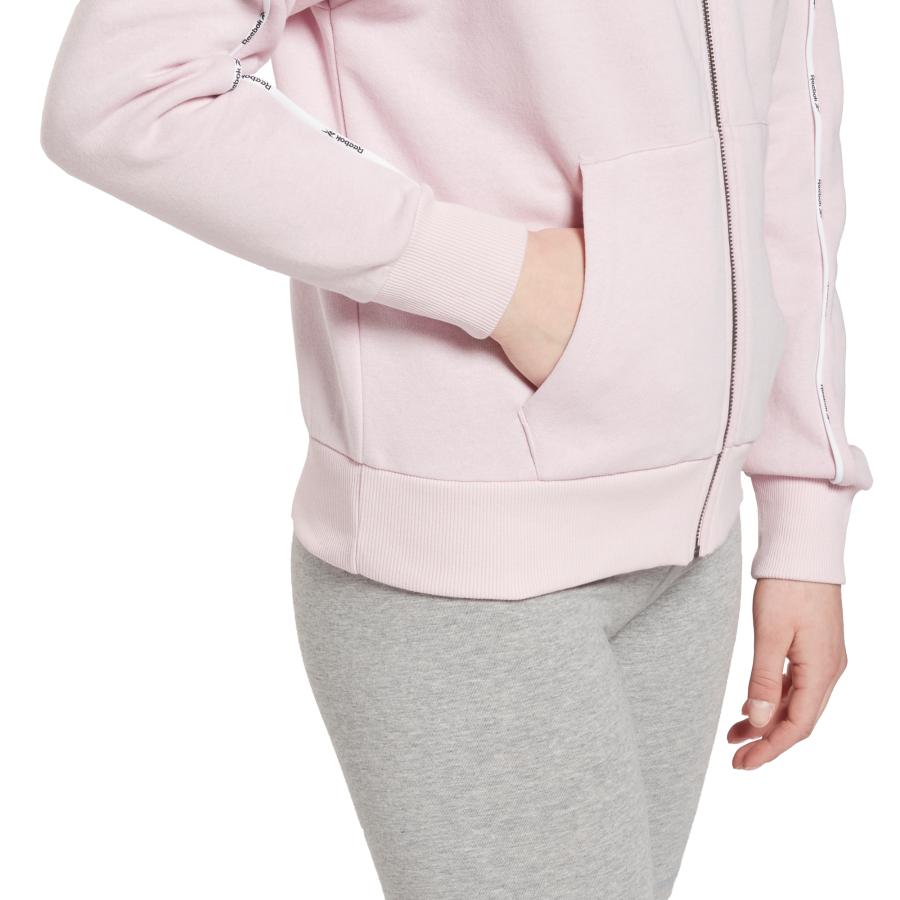Polerón Con Cierre Mujer Reebok Rosa