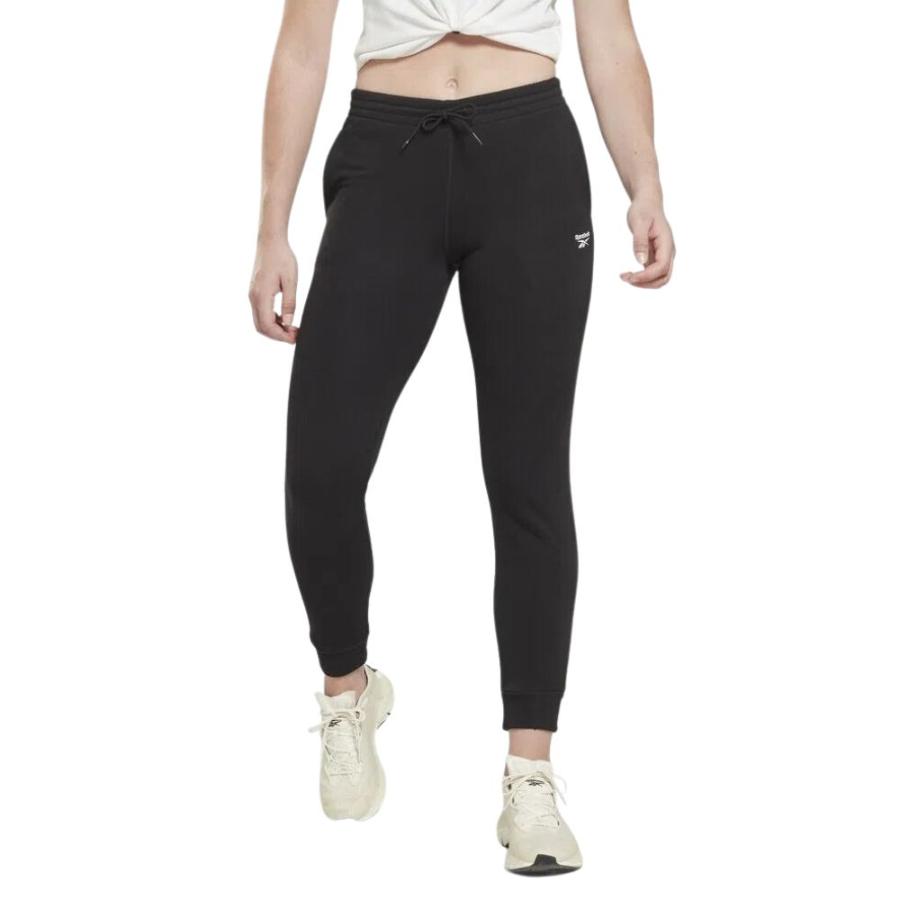 Pantalon Buzo Mujer Reebok Identity French Terry Negro