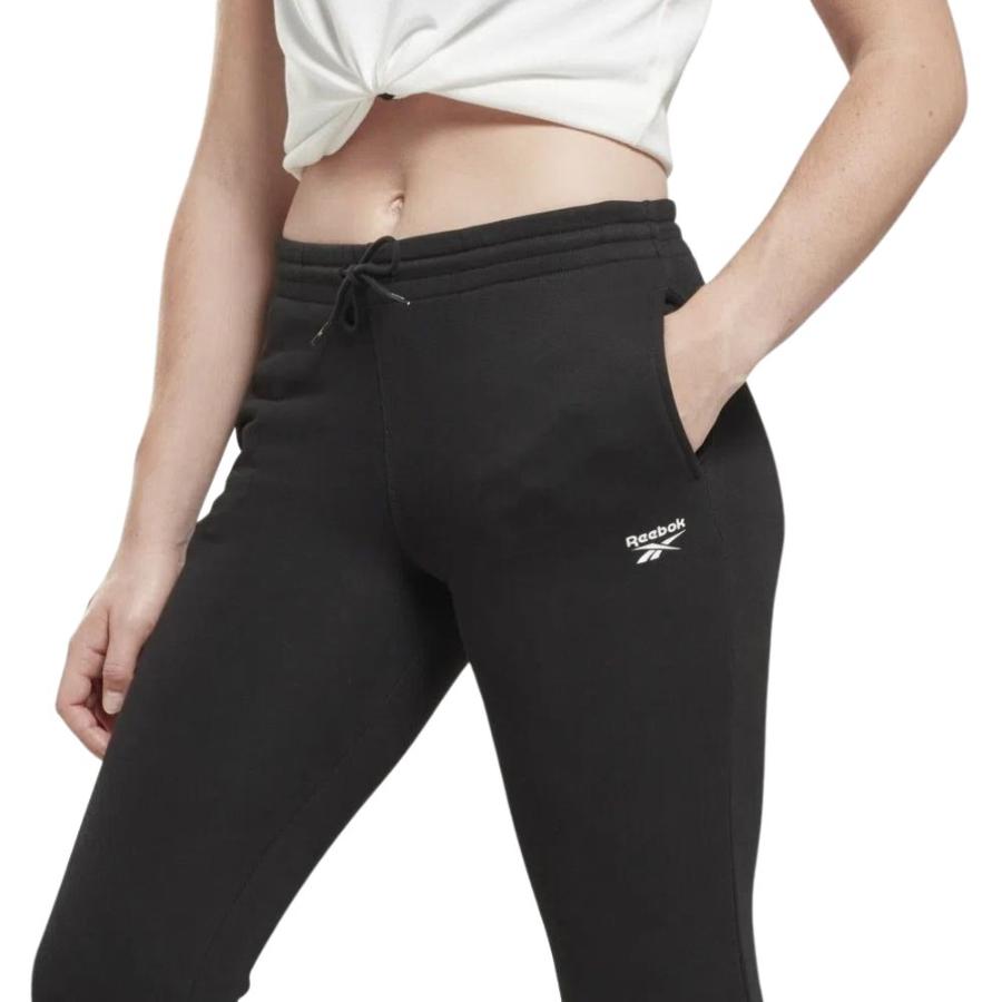 Pantalon Buzo Mujer Reebok Identity French Terry Negro