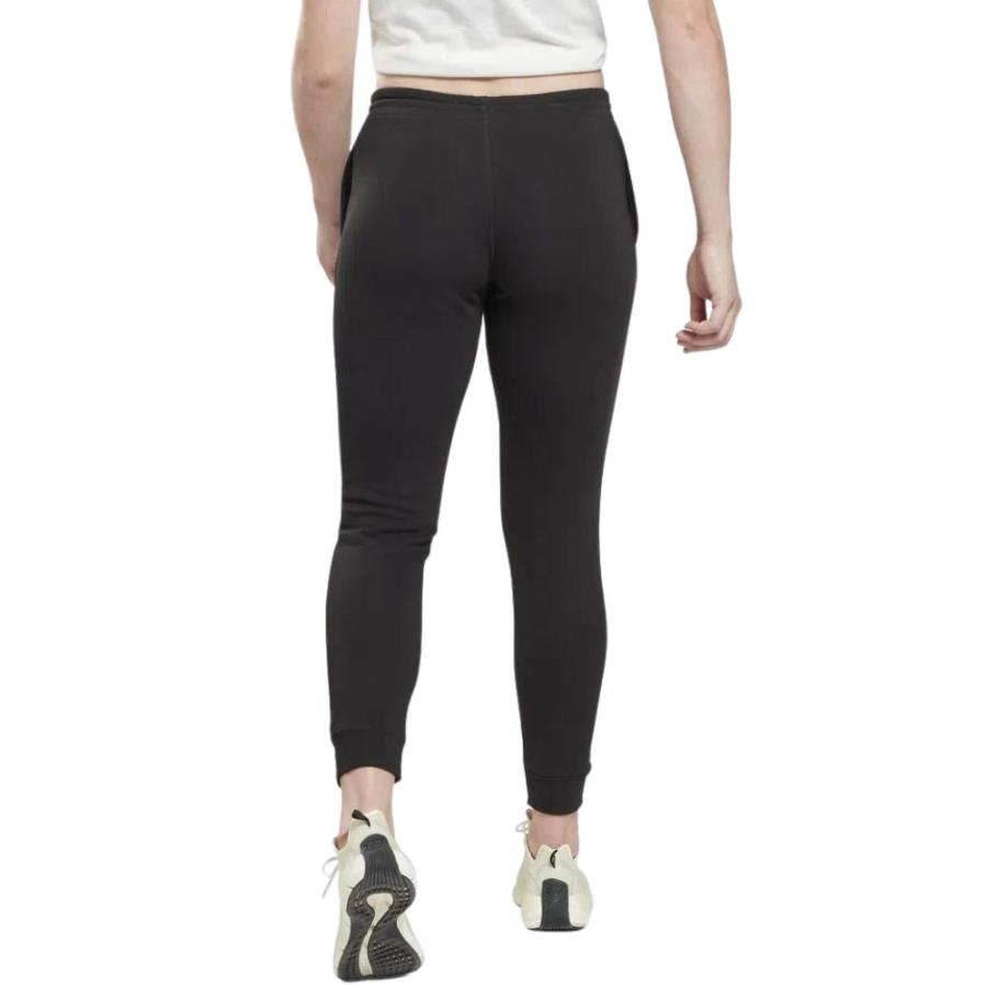 Pantalon Buzo Mujer Reebok Identity French Terry Negro