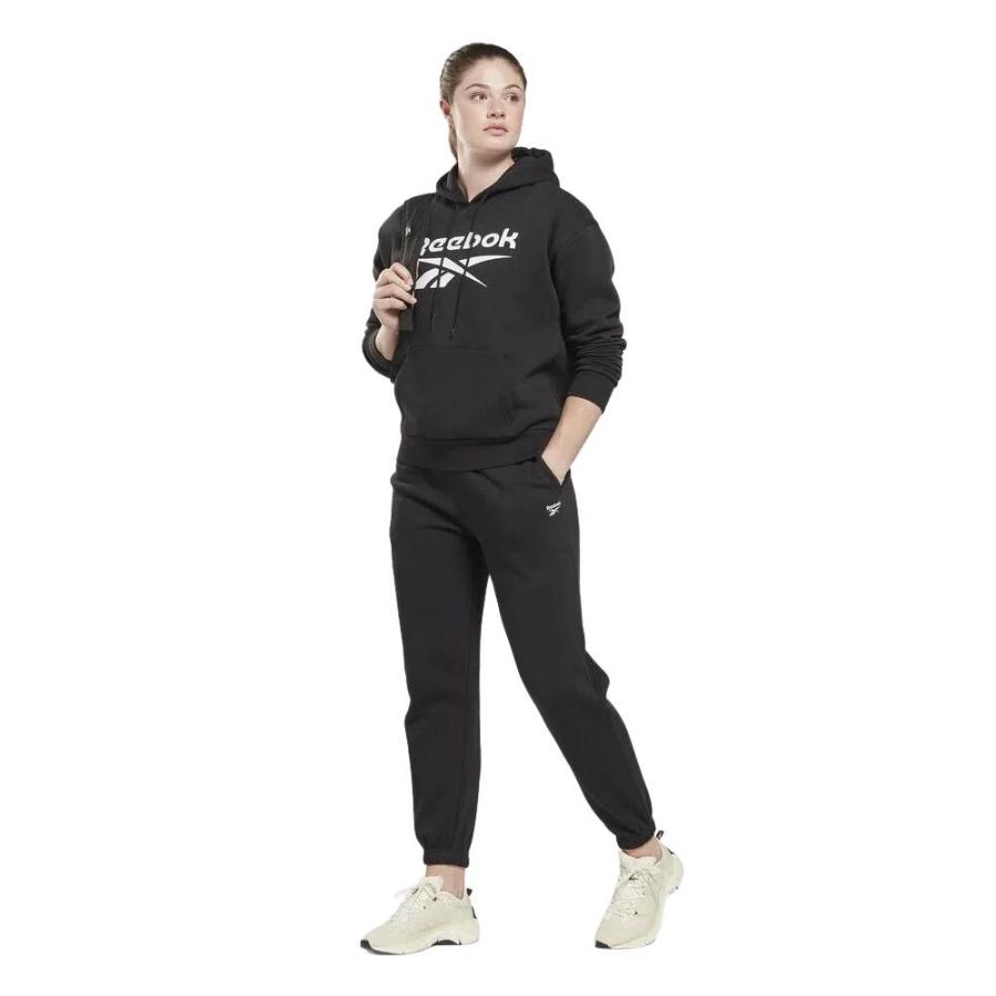 Pantalon Buzo Mujer Reebok Identity Fleece Negro