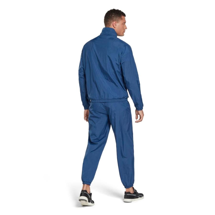 Conjunto Buzo Hombre Reebok  Workout Ready Azul 