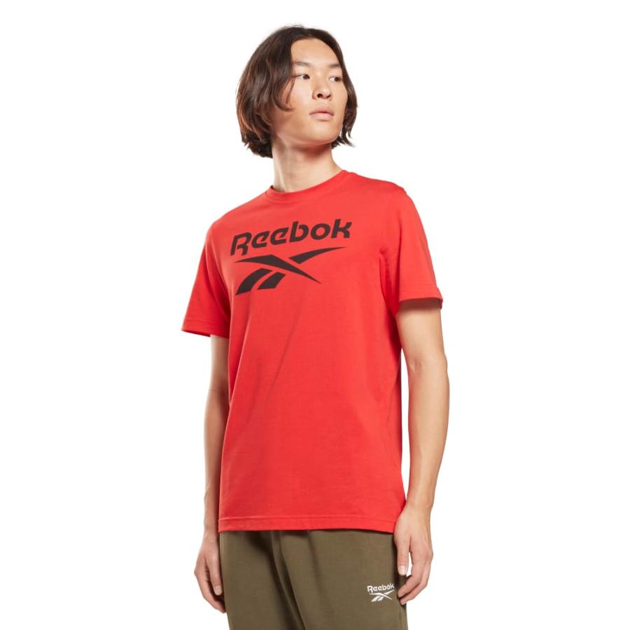 Camisetas reebok hombre rojas sales