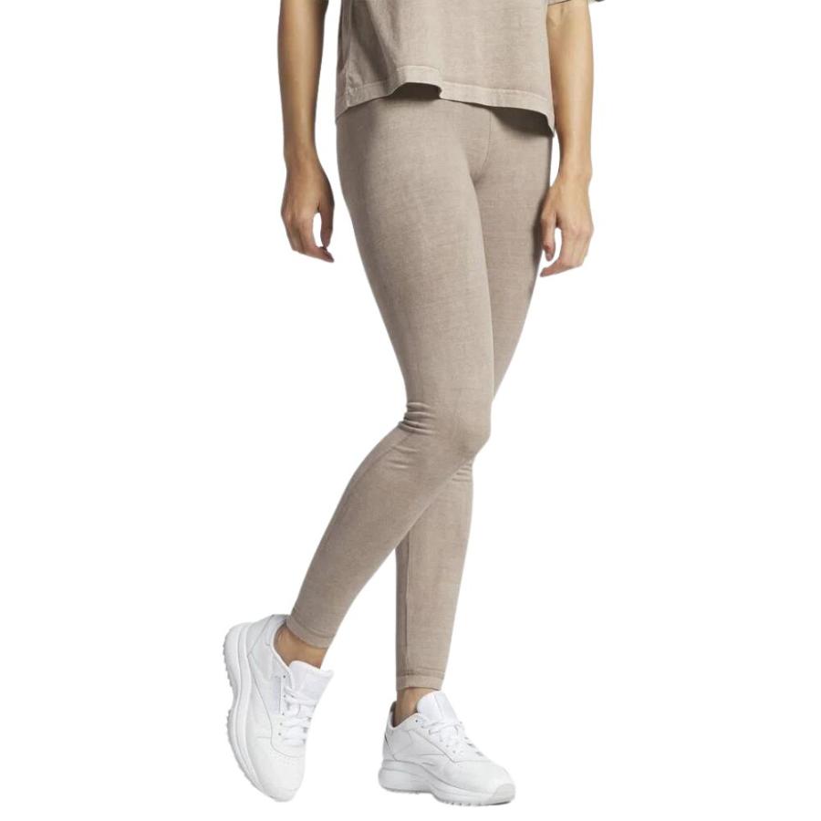 Calza Mujer Reebok Classics Natural Dye Wrap Waist Café