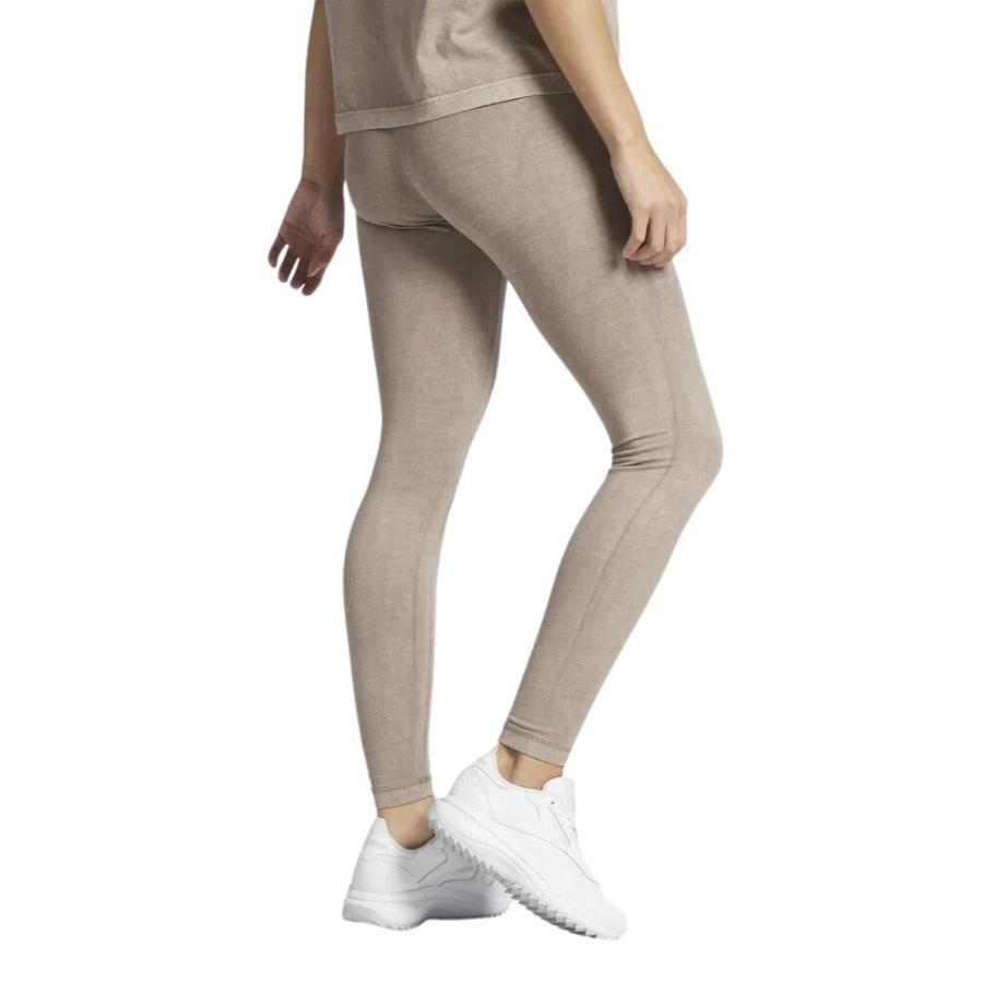 Calza Mujer Reebok Classics Natural Dye Wrap Waist Café