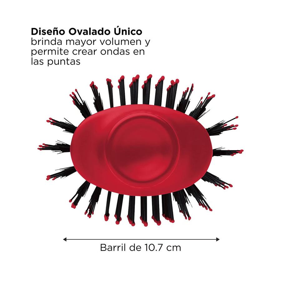 Cepillo Secador De Pelo Revlon One-Step Rvdr5222rla Rojo