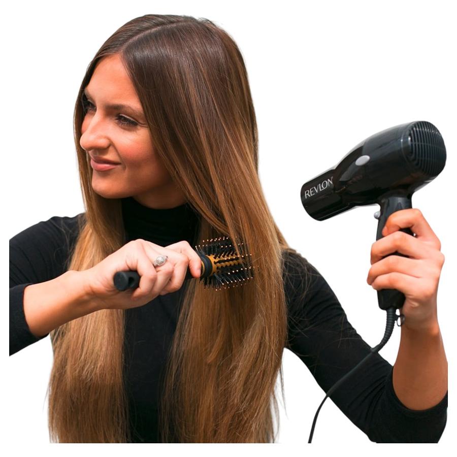 Secador De Pelo Compacto Iónico Revlon Rvdr5260n Negro