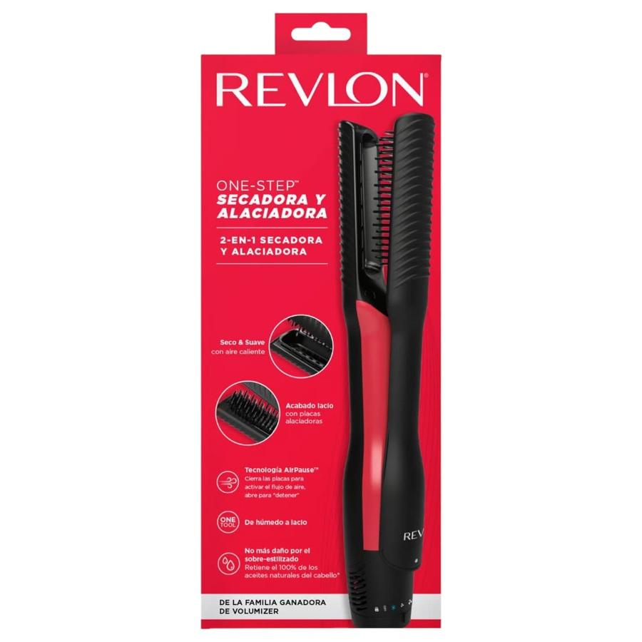 Secador Alisador De Pelo Revlon One-Step Rvdr5330nla2 Negro