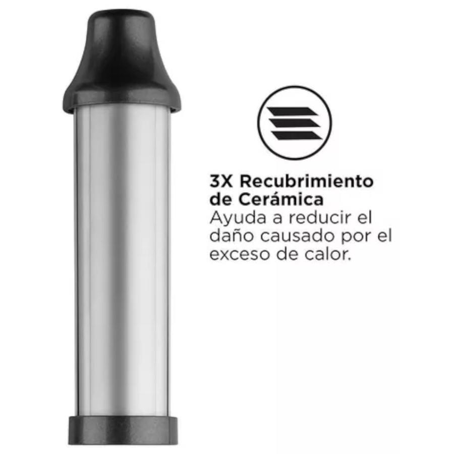 Ondulador De Pelo Revlon Expansible Cerámica Negro