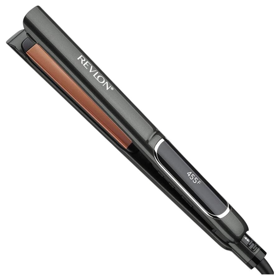 Alisador De Pelo Revlon Con Placas De Cobre Negro