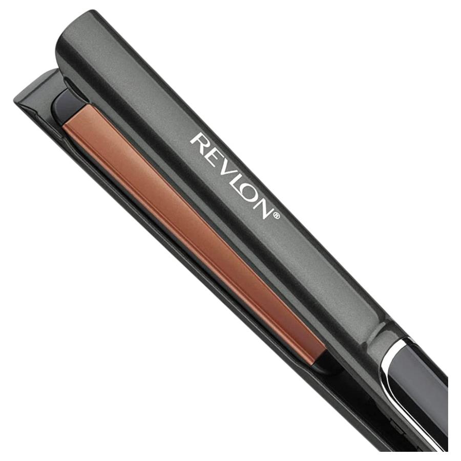 Alisador De Pelo Revlon Con Placas De Cobre Negro
