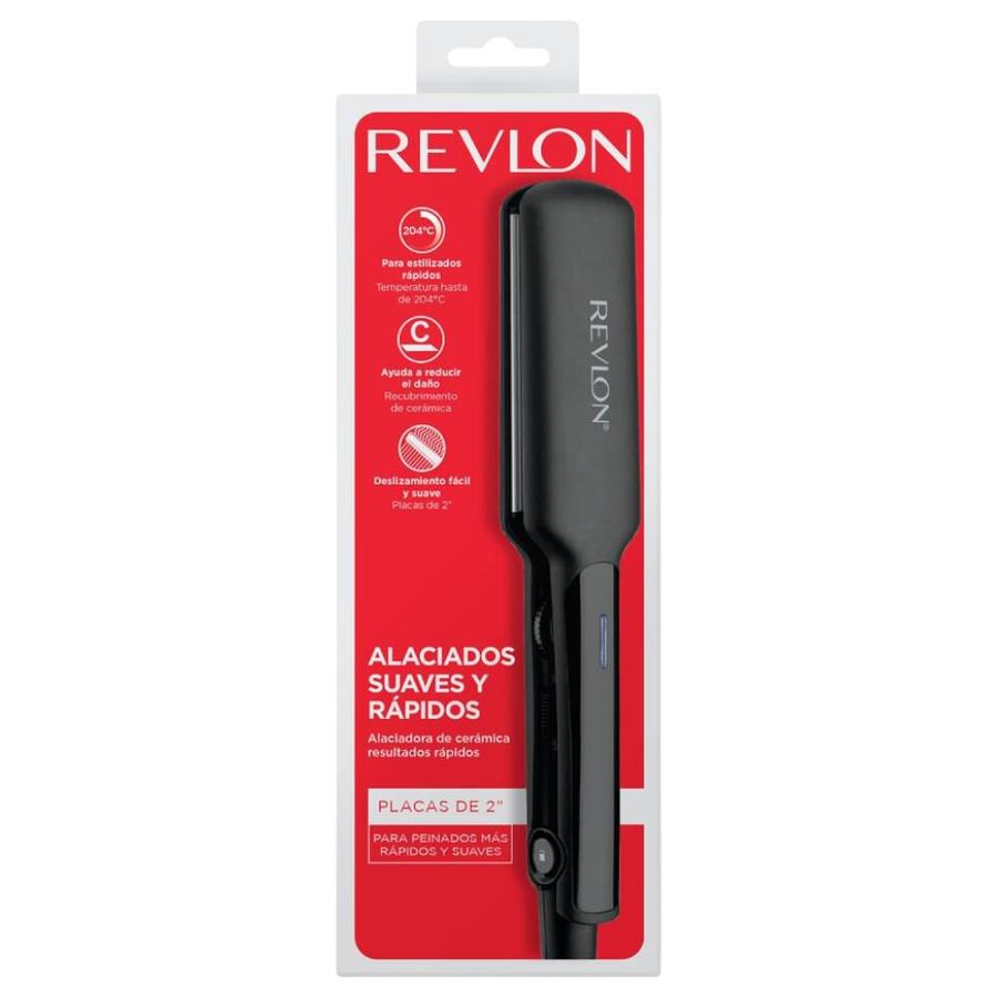 Alisador De Pelo Revlon Cerámica Rvst2182la2 Negro
