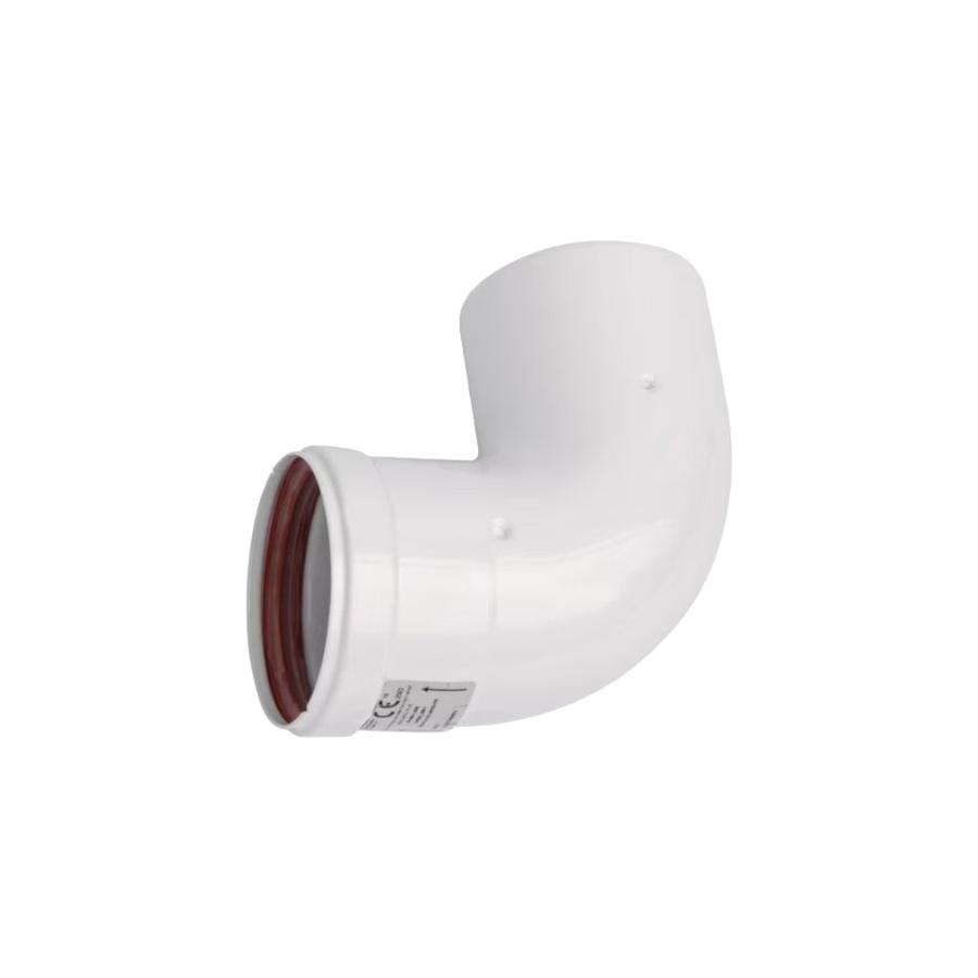 Kit Extracción Calefon Tiro Forzado 60 Mm Rheem Blanco