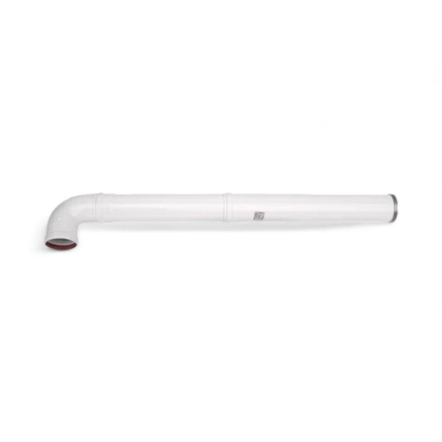Kit Extracción Calefon Tiro Forzado 60 Mm Rheem Blanco