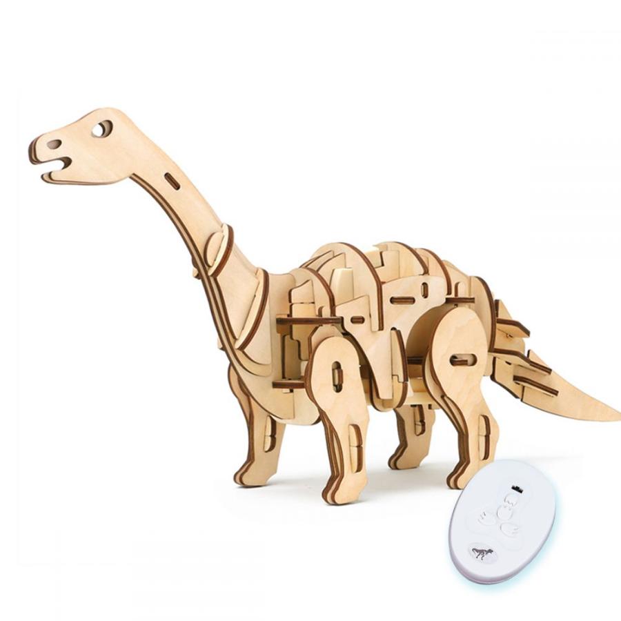 Puzzle Madera 3d Apatosaurus - Motor
