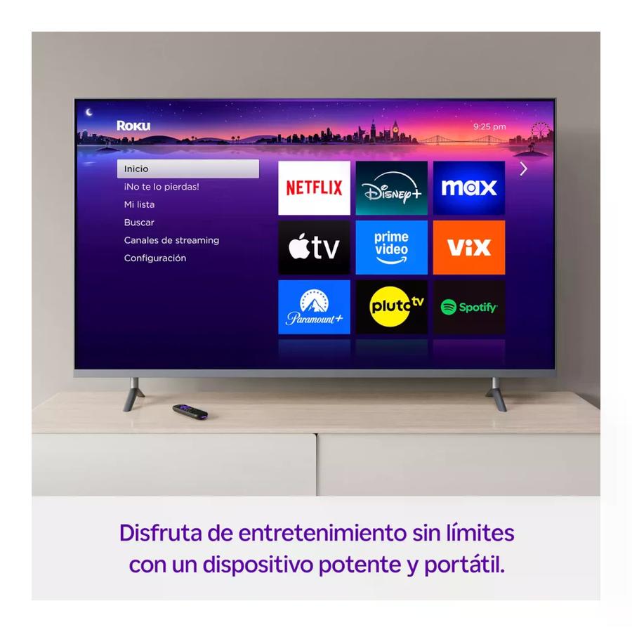 Roku Stick 4K Reacondicionado Mod Negro