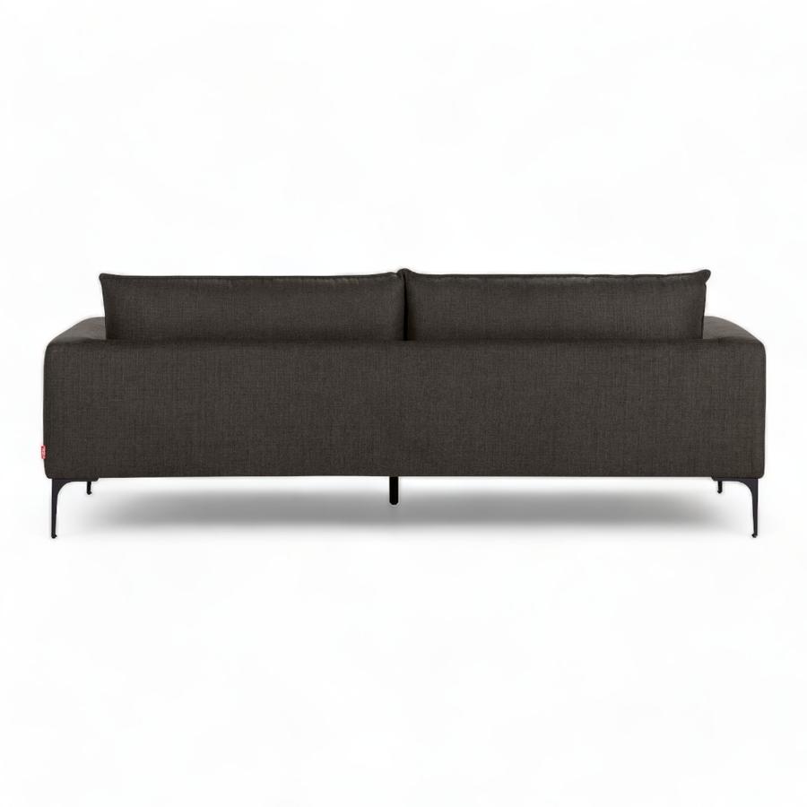 Sofá 3 Cuerpos Rosen Barnes Tela Negro