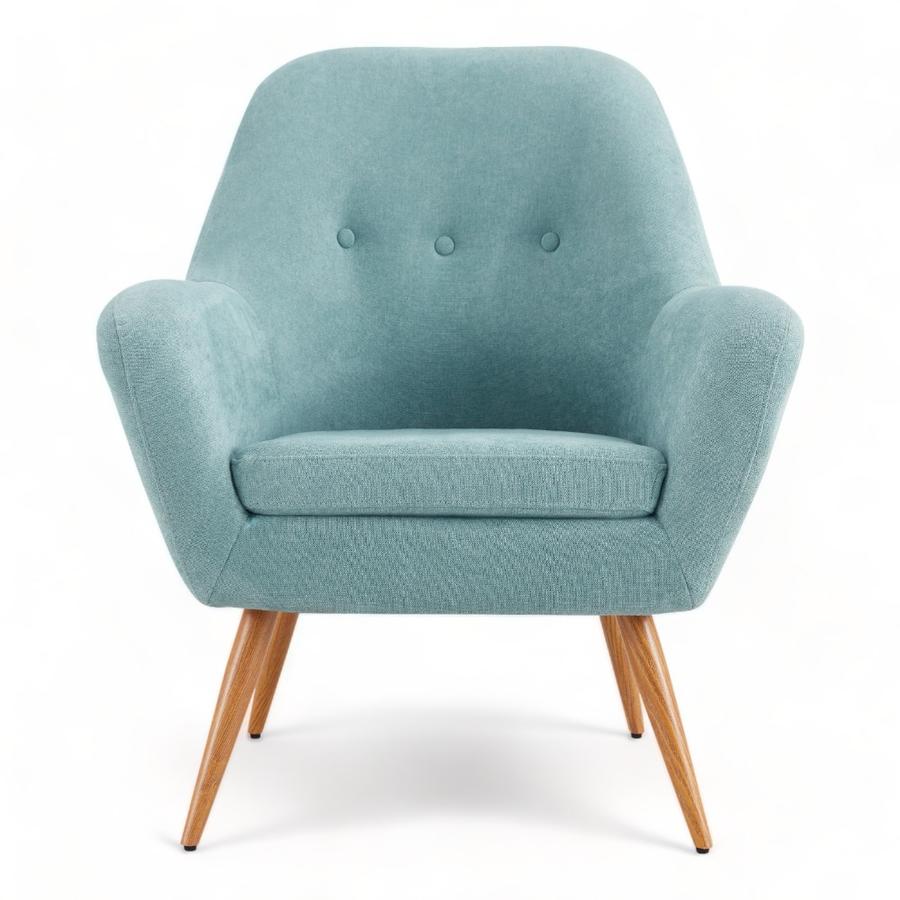 Silla Poltrona Rosen Bartolo Tela Celeste