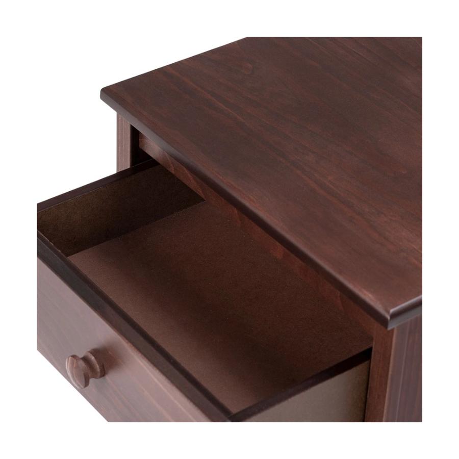 Velador Rosen Ferrara Madera Chocolate
