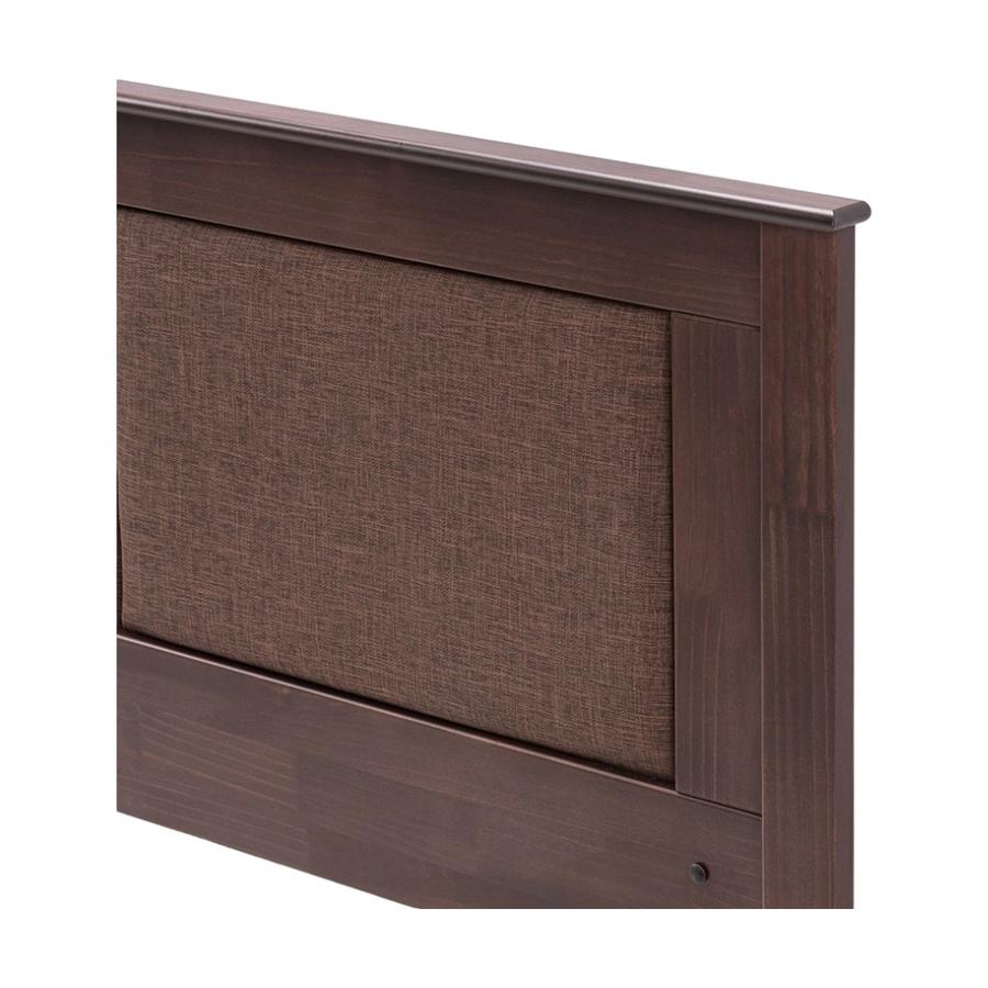 Respaldo Cama King Rosen Rachel Madera Chocolate