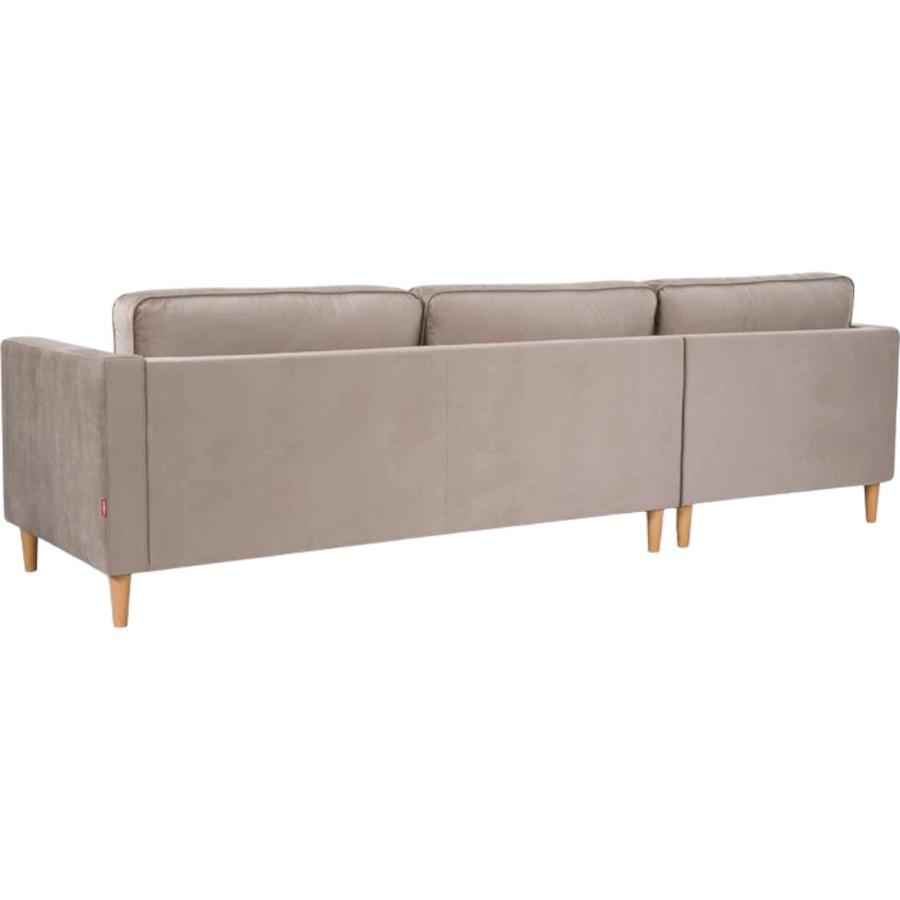 Sofá Seccional Rosen Harbord II Izquierdo Tela Beige