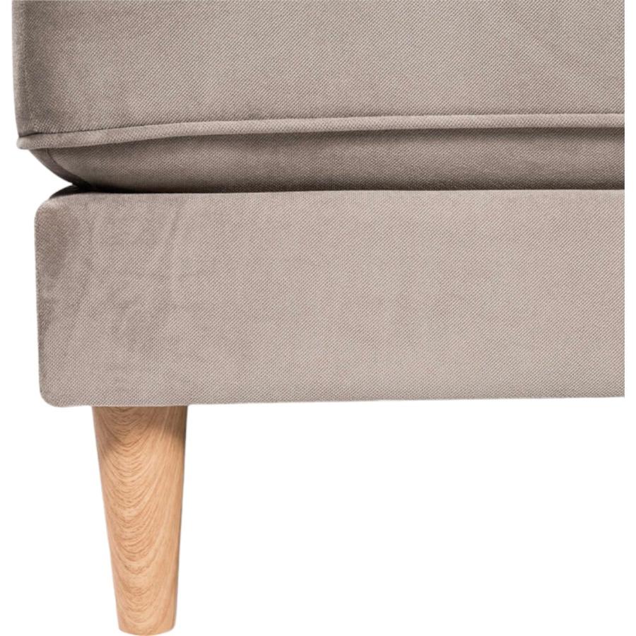 Sofá Seccional Rosen Harbord II Izquierdo Tela Beige